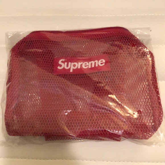 Supreme Utility Pouch (SS20) Dark Red - Picture 2 of 3